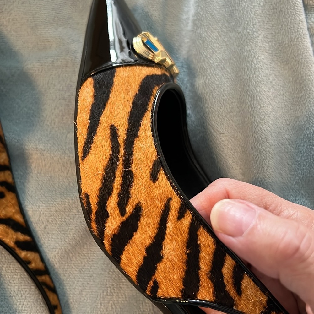 Animal kitten heel shoes - Picture 6 of 9